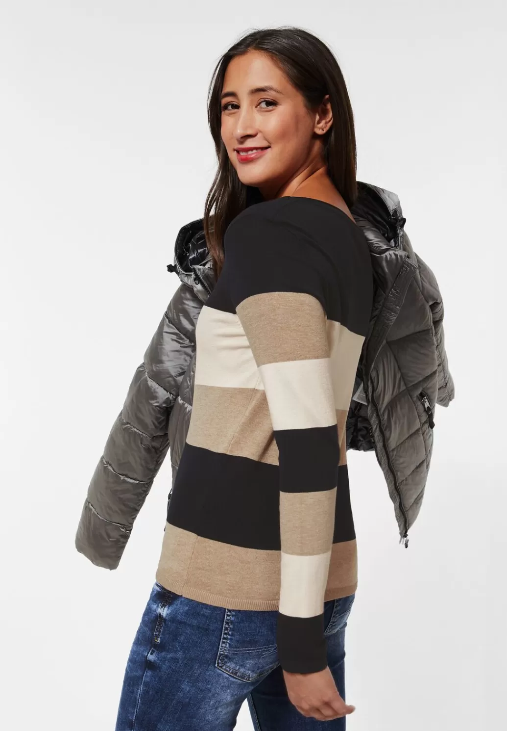 Street One Pullover Mit Blockstreifen^Damen Pullover