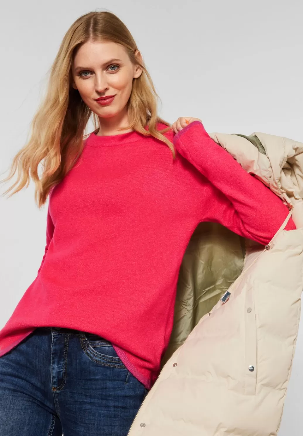 Street One Pullover Mit Farbdetails^Damen Pullover