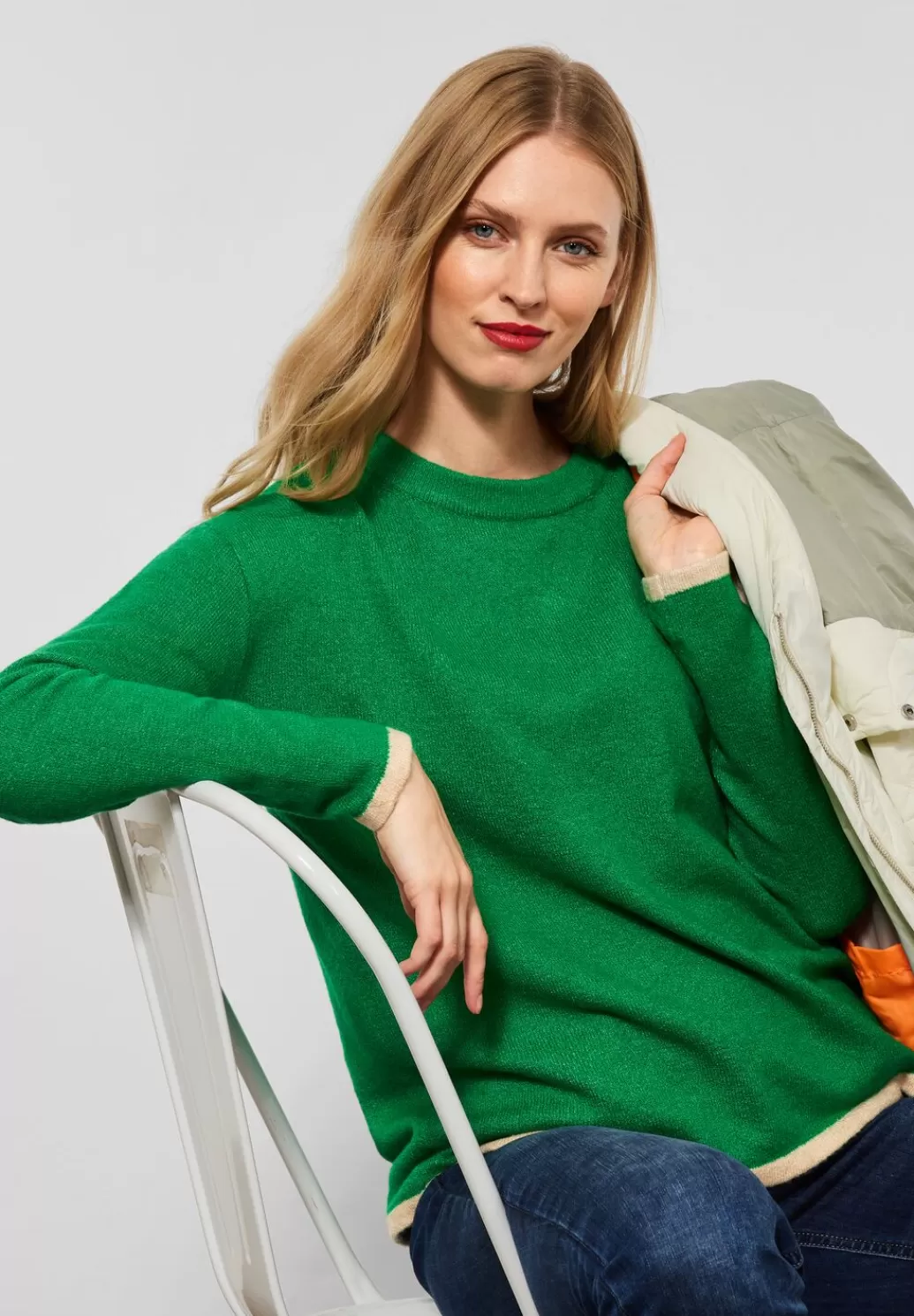 Street One Pullover Mit Farbdetails^Damen Pullover