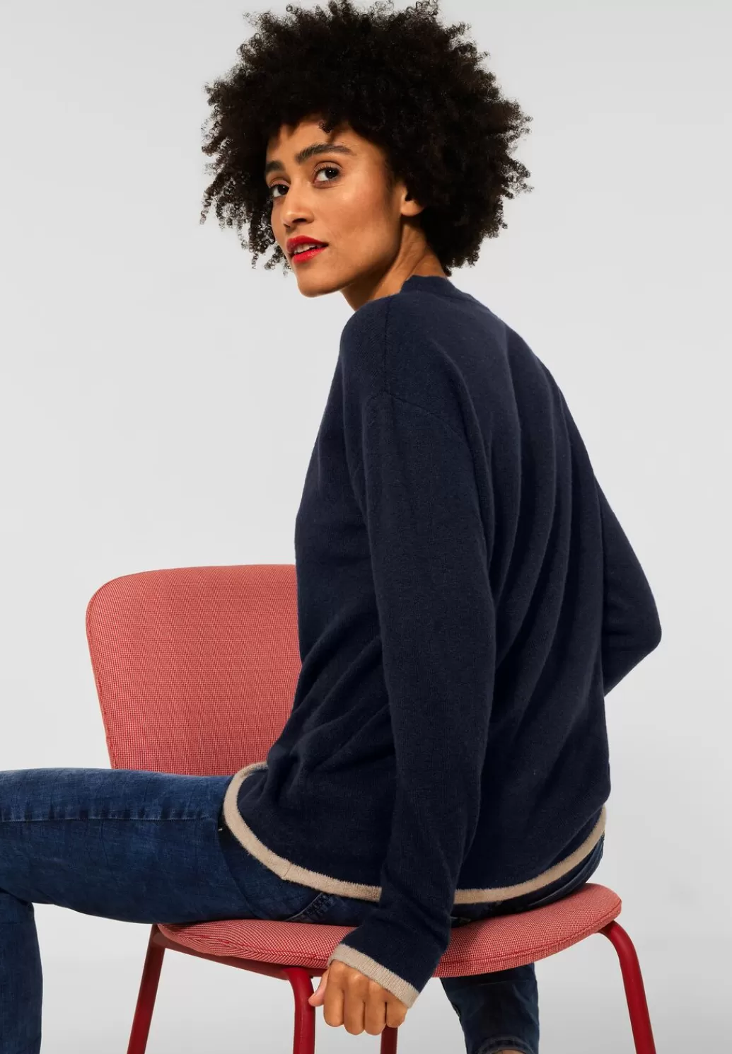 Street One Pullover Mit Farbdetails^Damen Pullover