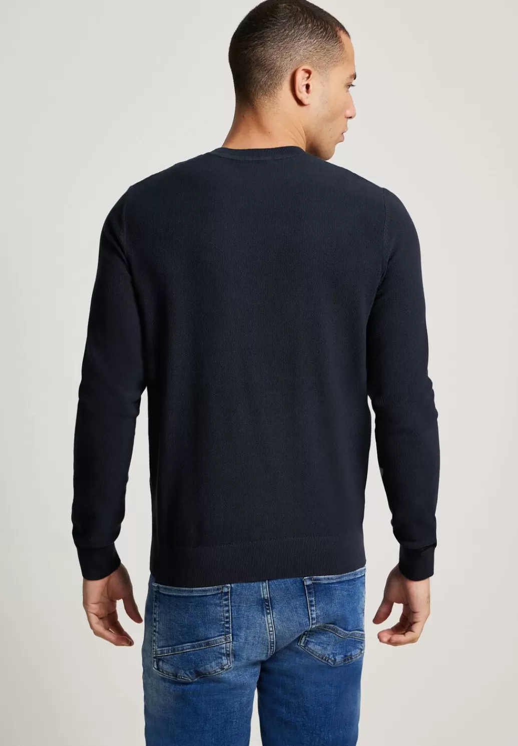 Street One Pullover Mit Feiner Struktur^Herren Pullover & Strickjacken