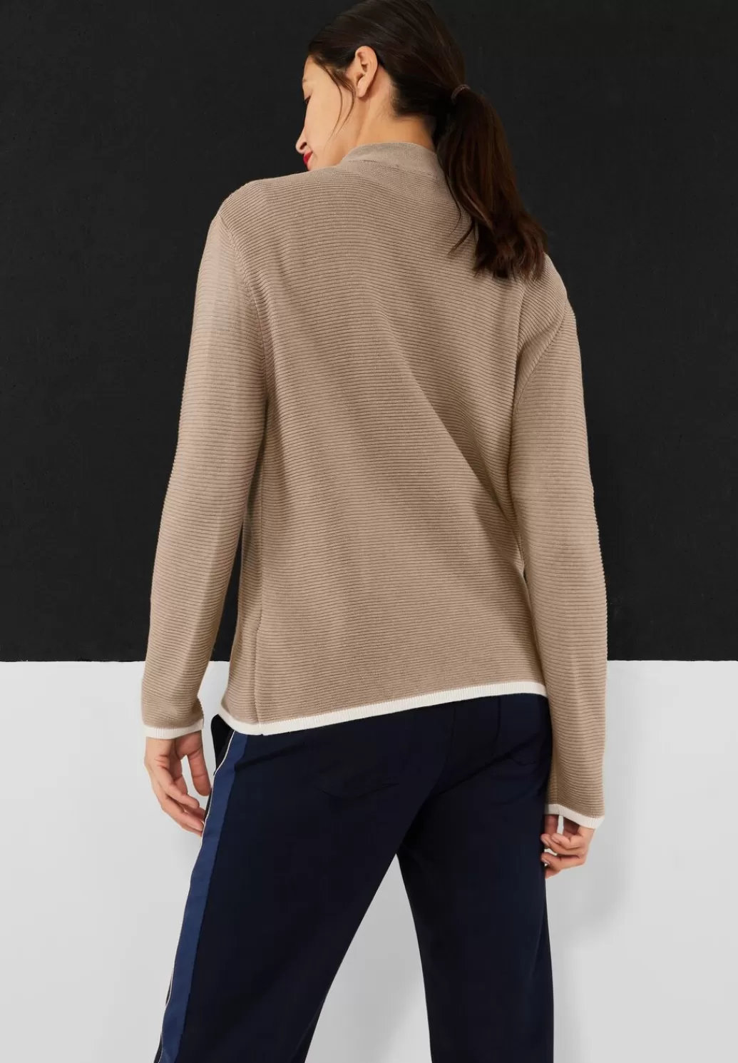 Street One Pullover Mit Stehkragen^Damen Pullover