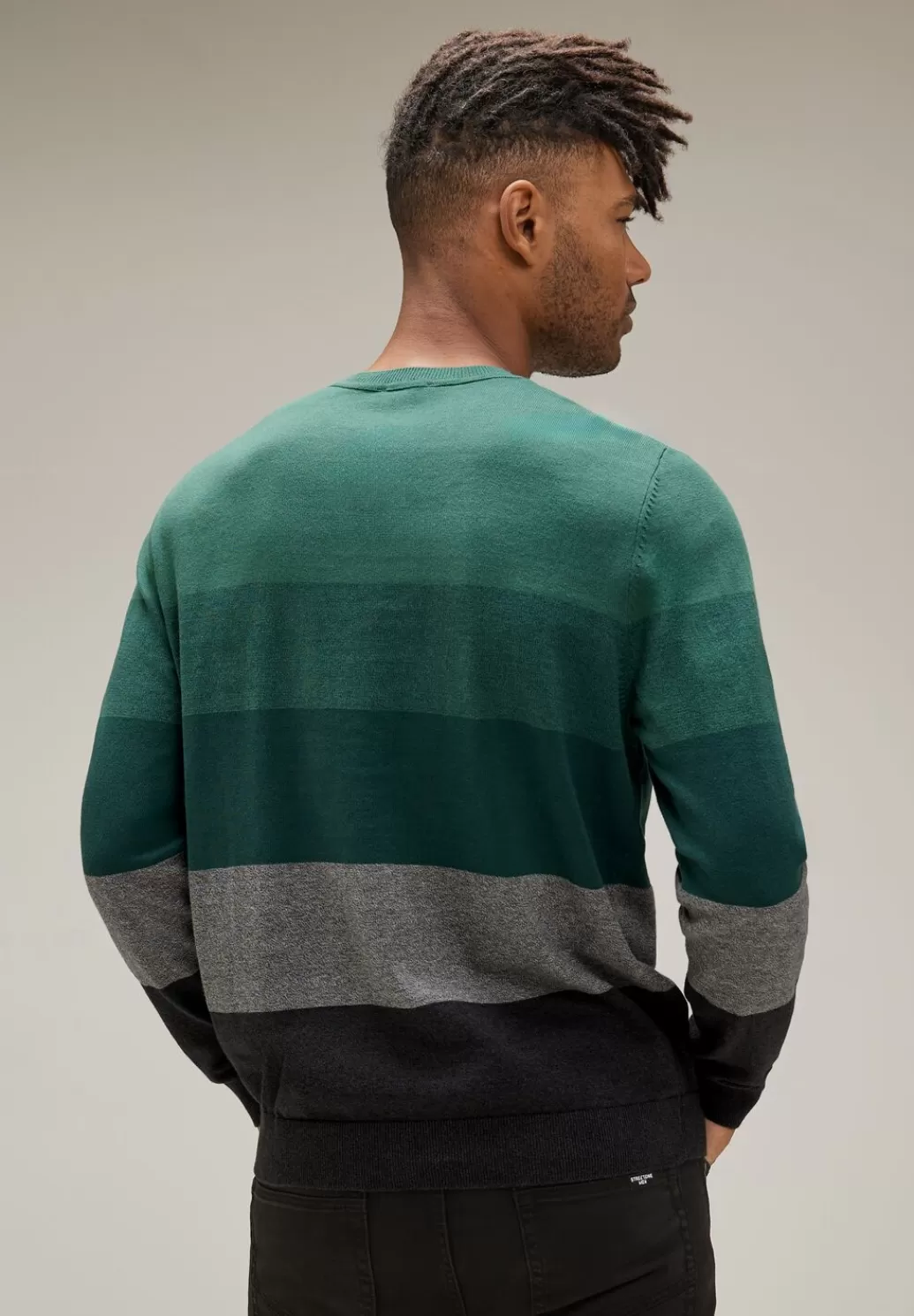 Street One Pullover Mit Streifenmuster^Herren Pullover & Strickjacken