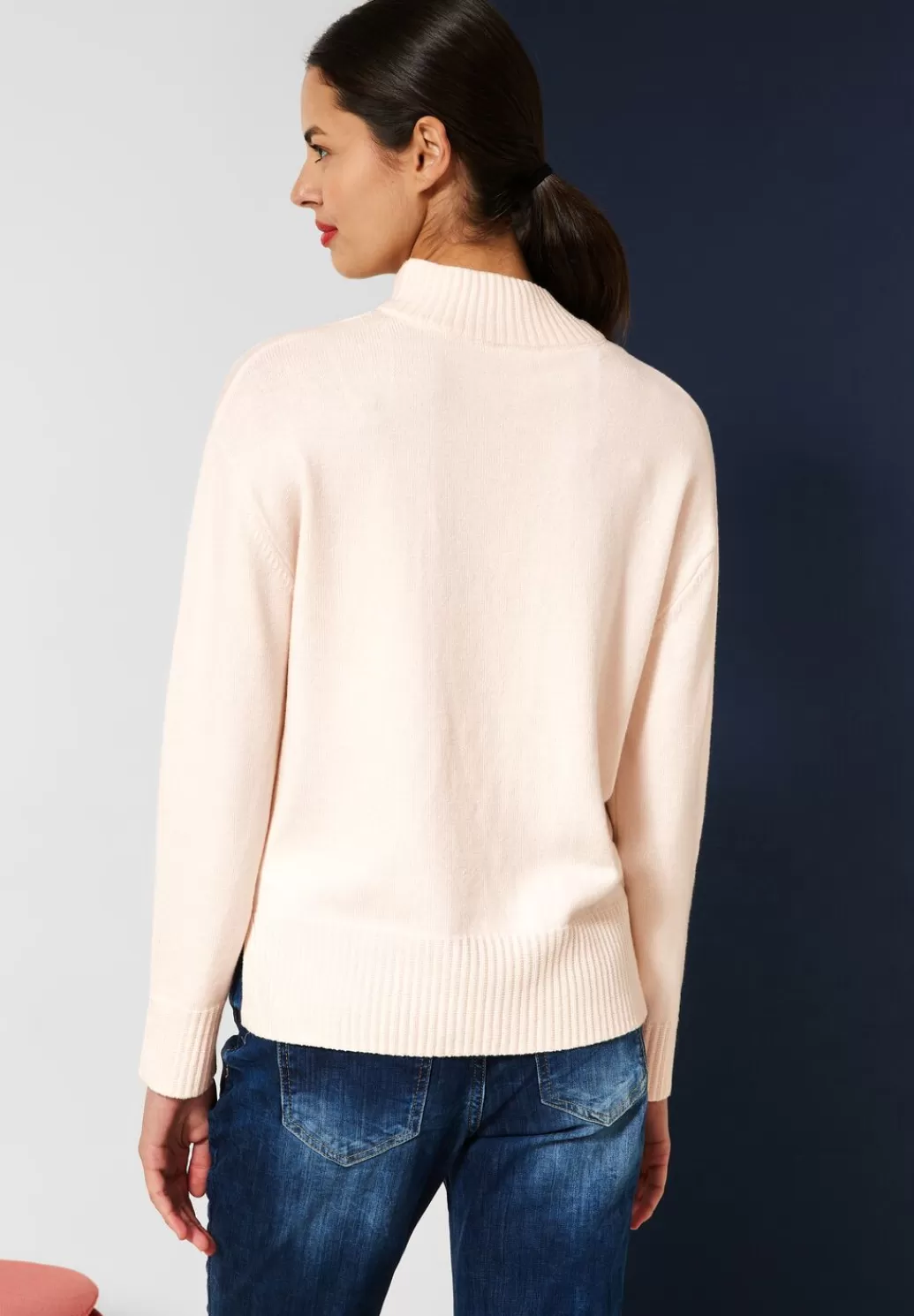 Street One Pullover Mit Troyerkragen^Damen Pullover