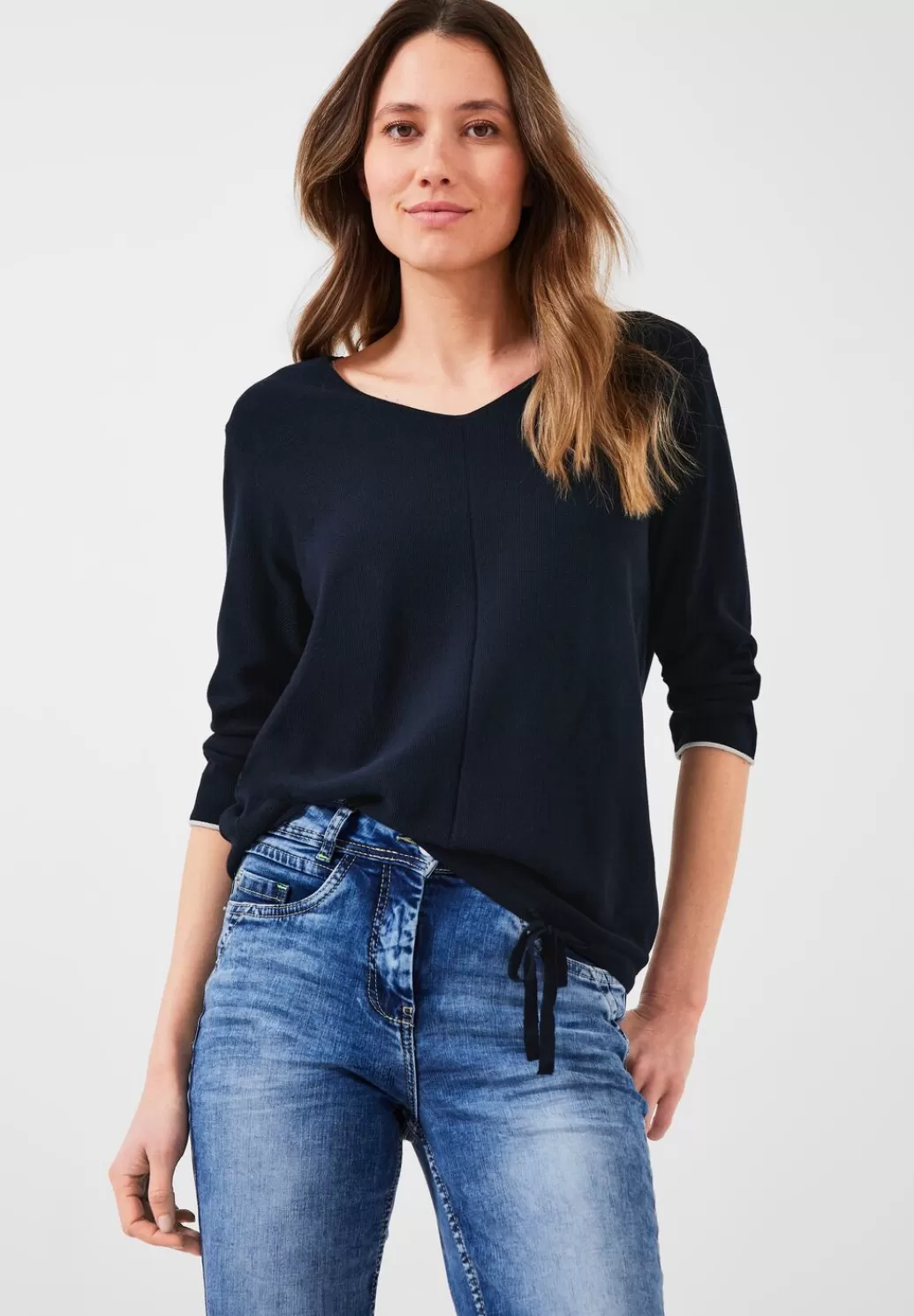 Street One Pullover Mit V-Ausschnitt^Damen Pullover