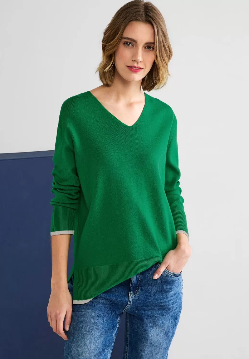 Street One Pullover Mit V-Ausschnitt^Damen Pullover