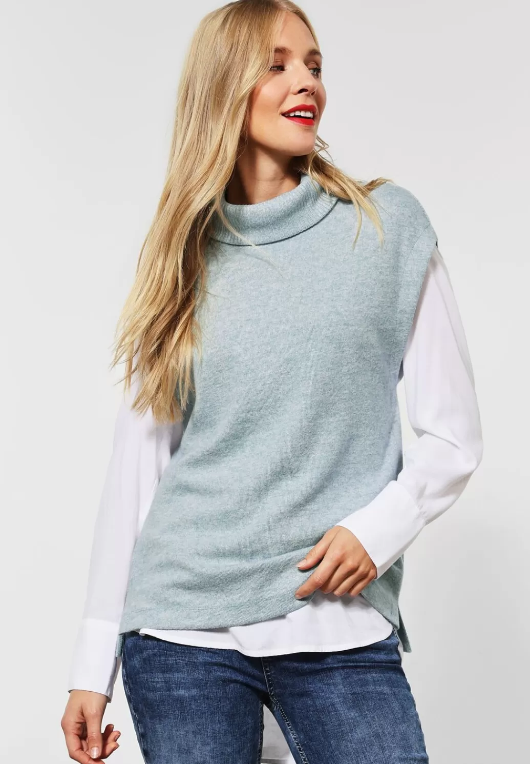 Street One Pullunder In Melange Optik^Damen Pullover