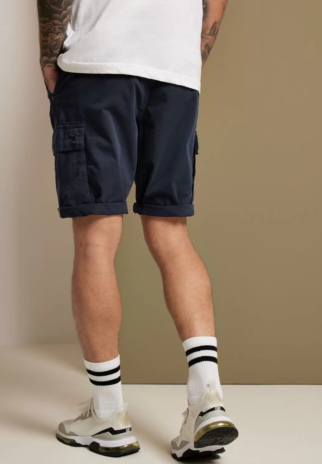 Street One Regular Fit Cargo Bermuda^Herren Shorts & Bermudas