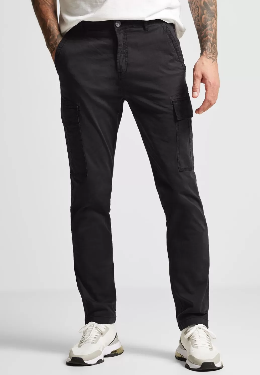 Street One Regular Fit Cargohose^Herren Hosen