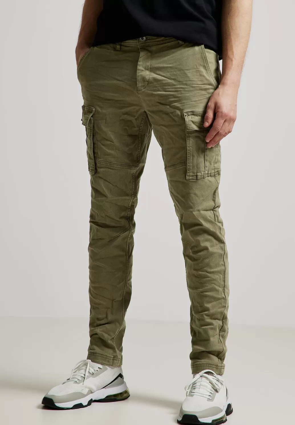 Street One Regular Fit Cargohose^Herren Hosen