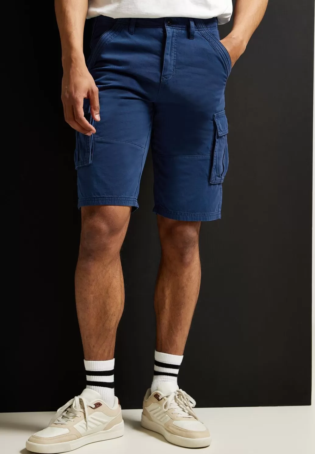 Street One Regular Fit Cargoshorts^Herren Shorts & Bermudas