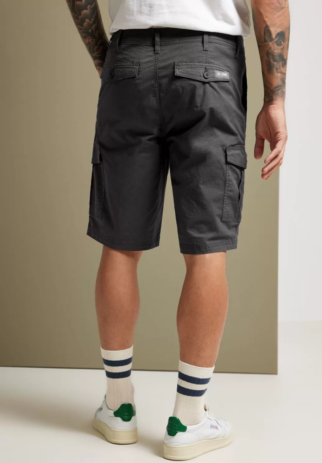 Street One Regular Fit Cargoshorts^Herren Shorts & Bermudas