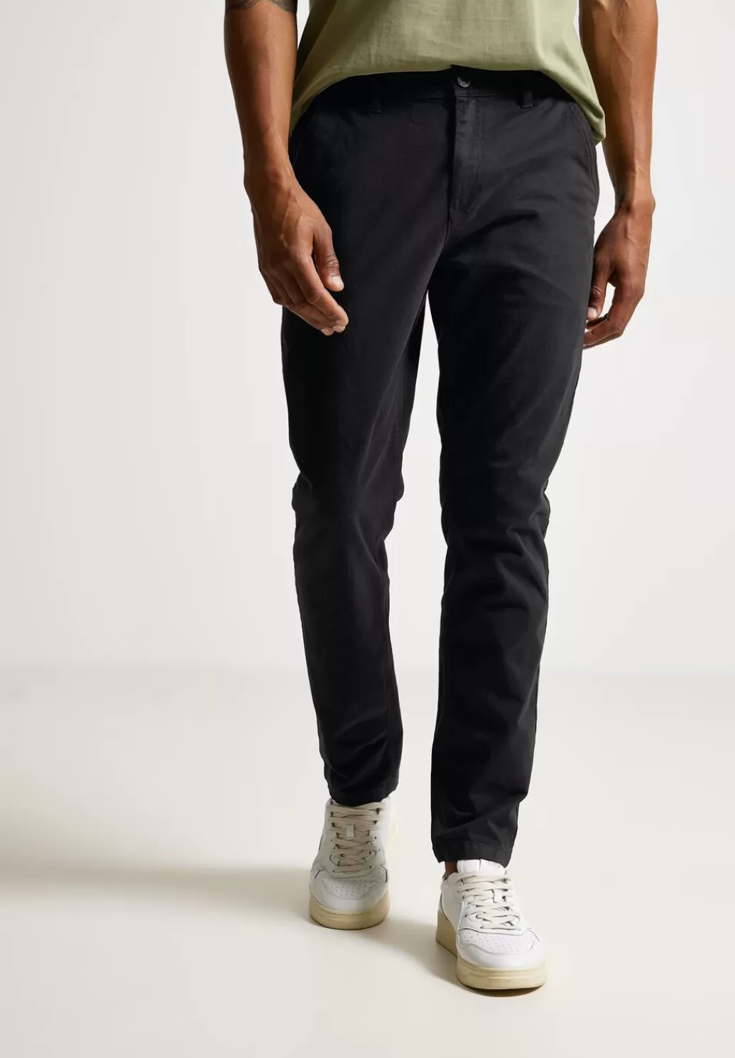 Street One Regular Fit Chinohose^Herren Hosen