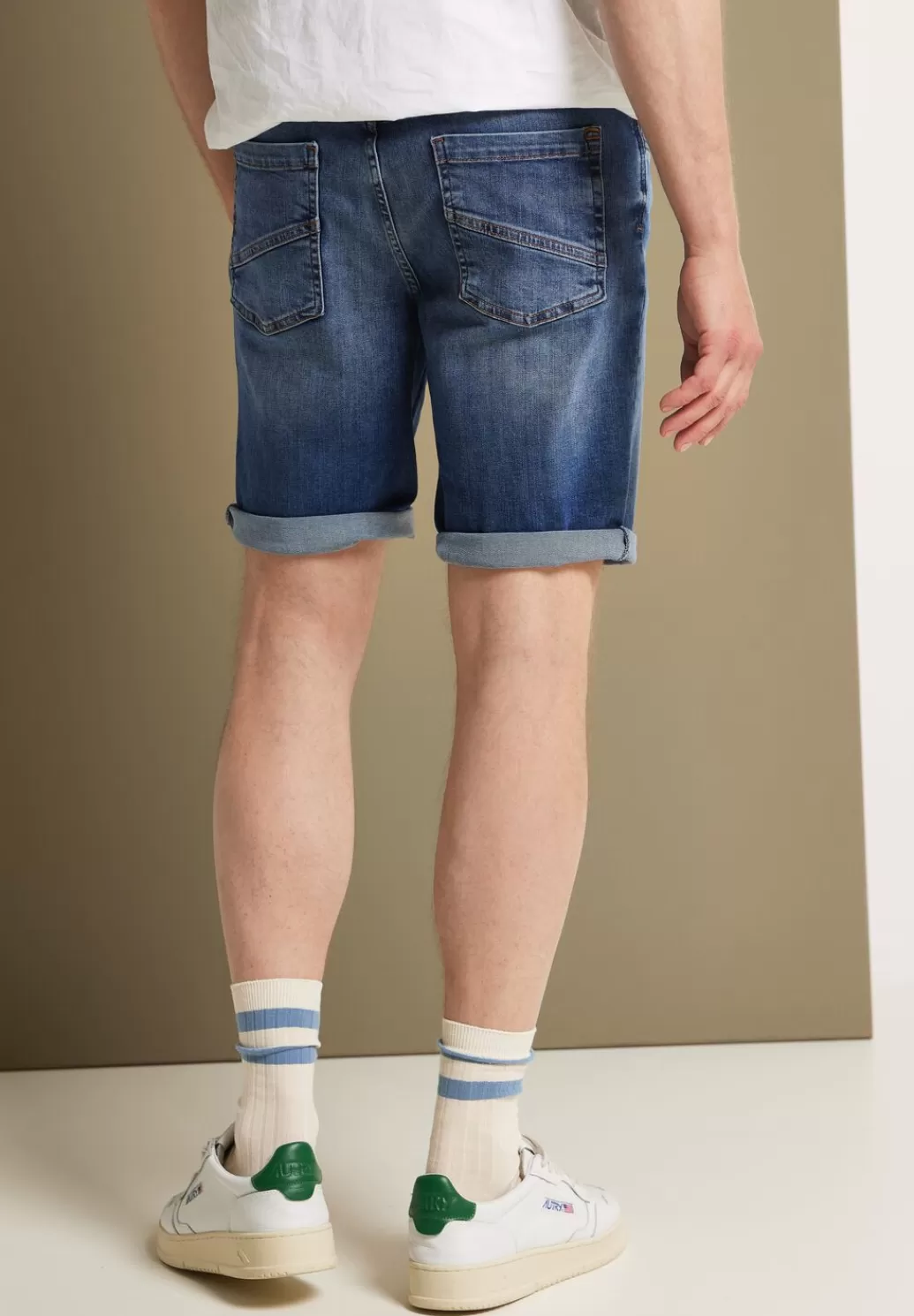 Street One Regular Fit Jeans Bermuda^Herren Shorts & Bermudas