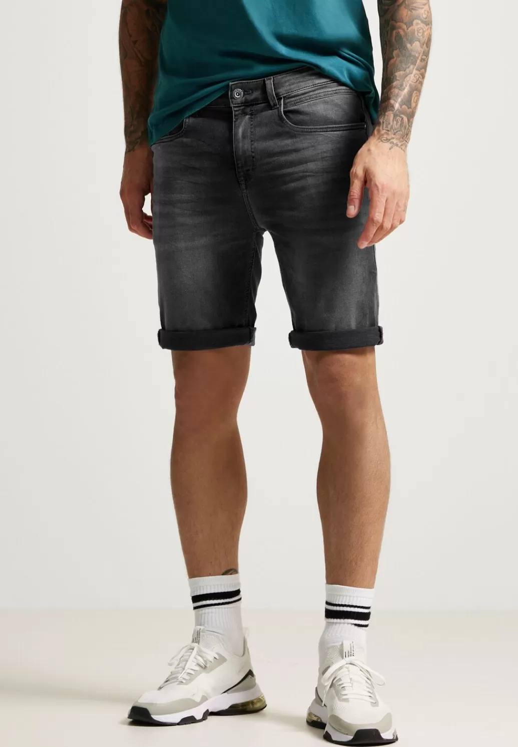 Street One Regular Fit Jeansshorts^Herren Shorts & Bermudas