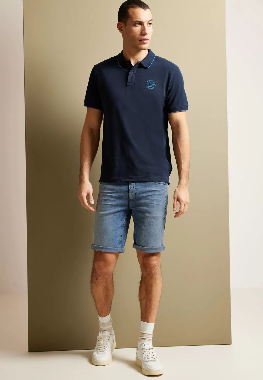 Street One Regular Fit Jeansshorts^Herren Shorts & Bermudas