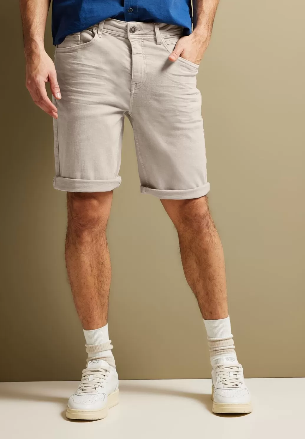 Street One Regular Fit Jeansshorts^Herren Shorts & Bermudas