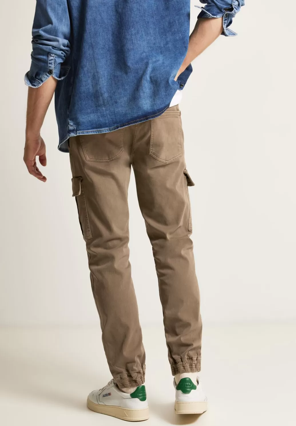 Street One Relaxed Fit Cargo Hose^Herren Hosen