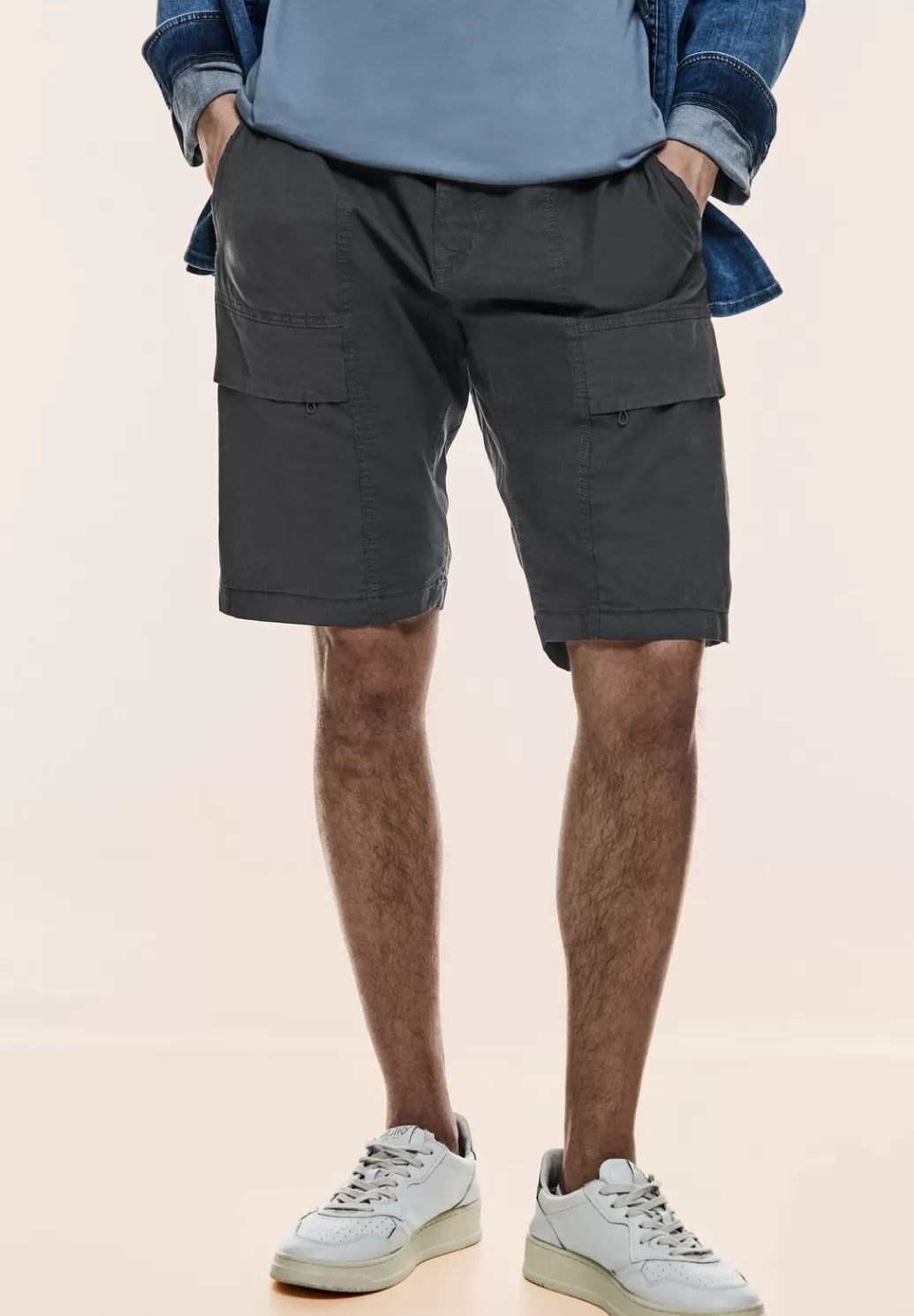 Street One Relaxed Fit Cargoshorts^Herren Shorts & Bermudas