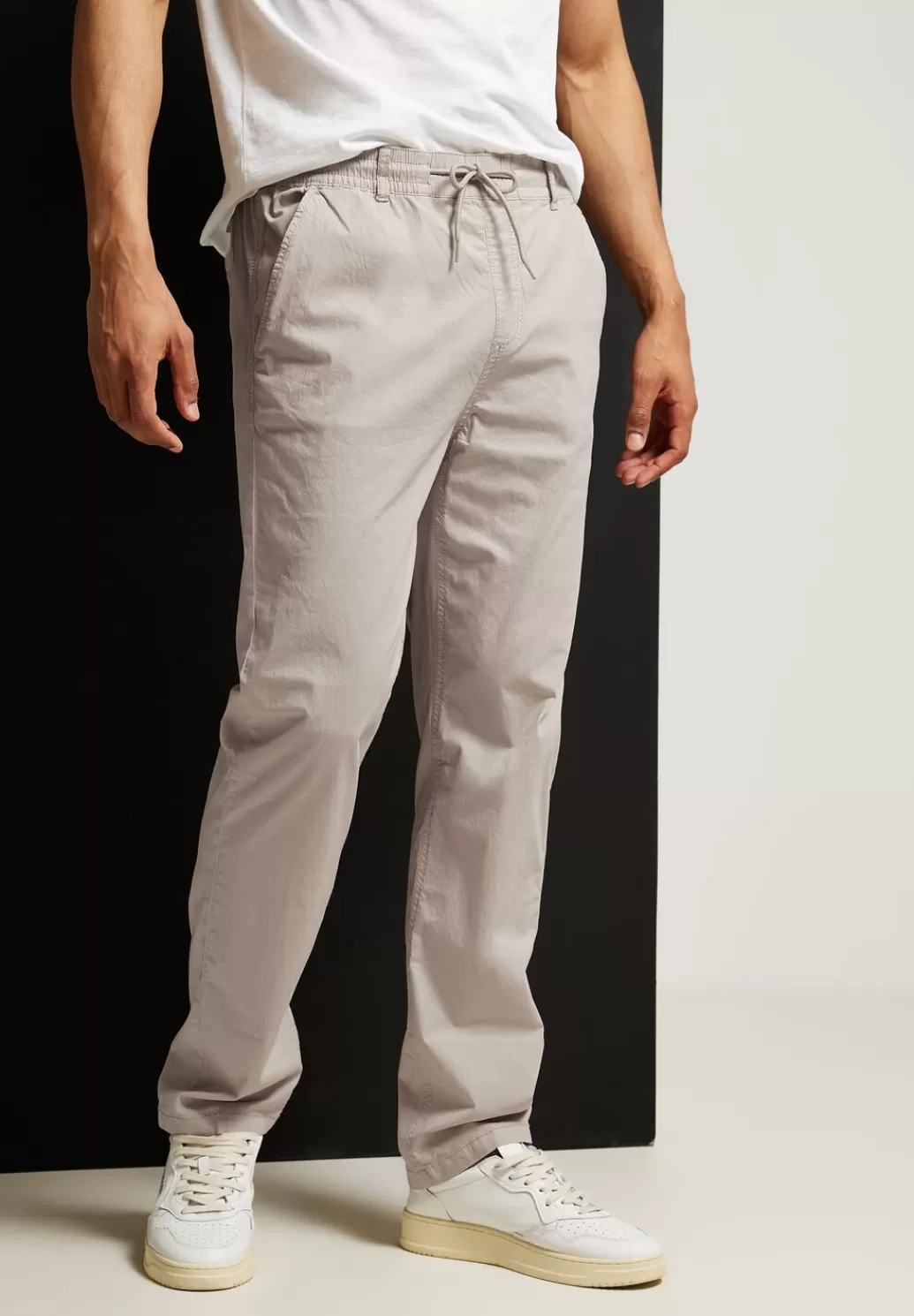 Street One Relaxed Fit Chino Jogger^Herren Hosen