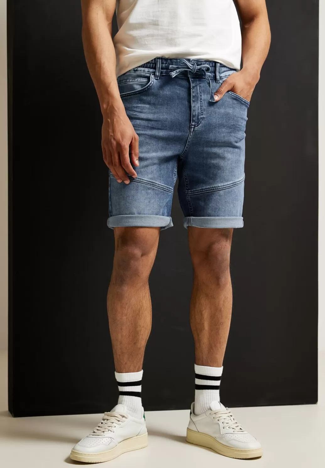 Street One Relaxed Fit Jeansshorts^Herren Shorts & Bermudas