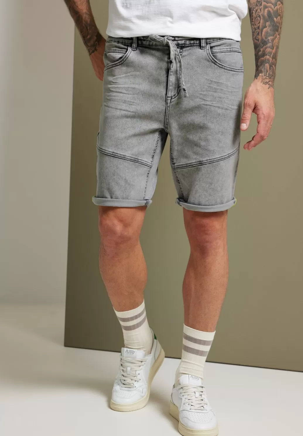 Street One Relaxed Fit Jeansshorts^Herren Shorts & Bermudas