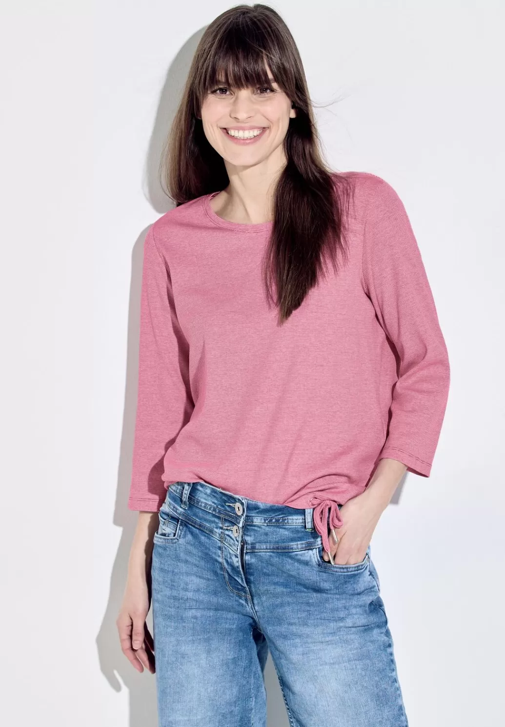 Street One Rippshirt Mit 3/4 Armel^Damen 3/4-Arm Shirts