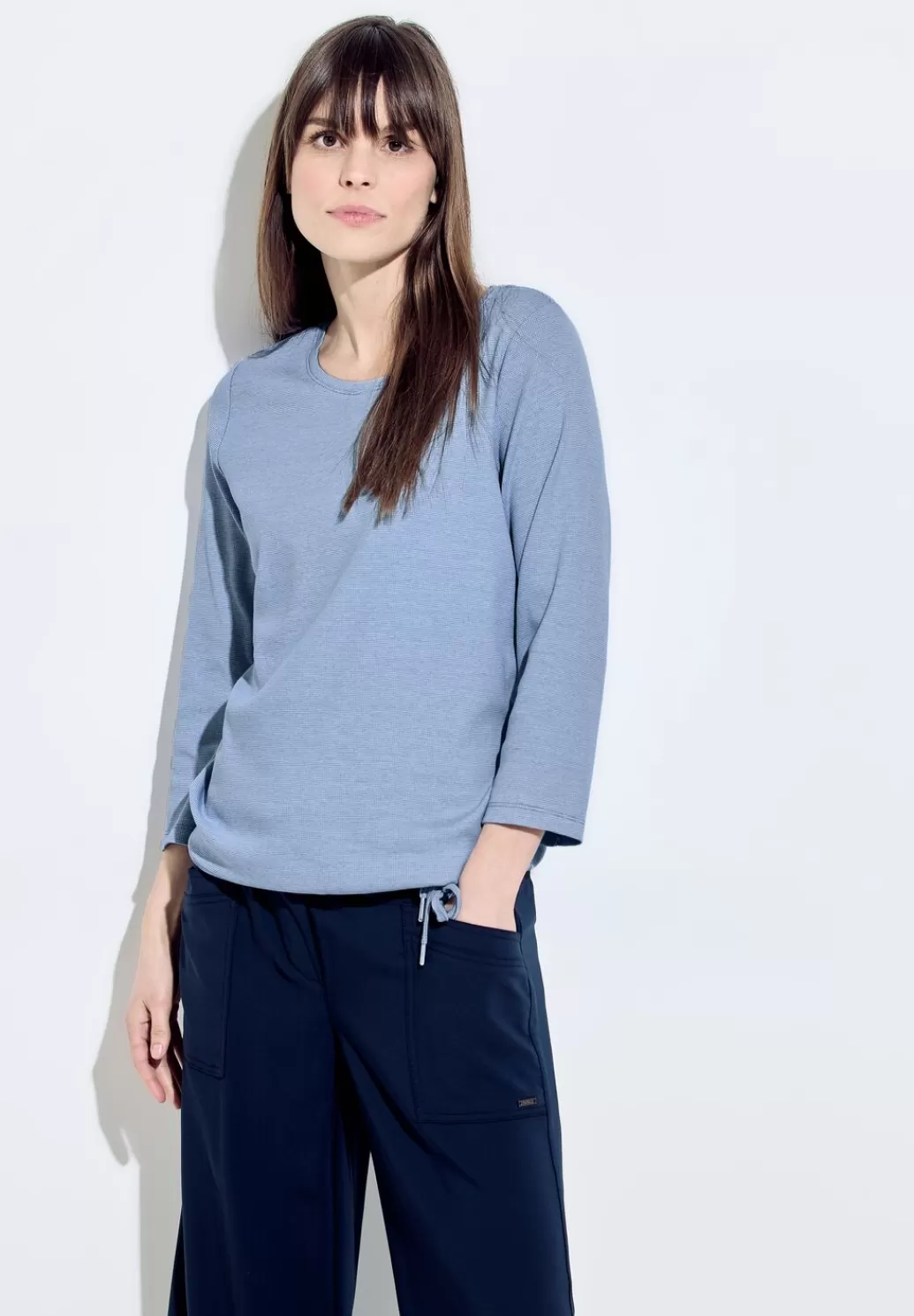 Street One Rippshirt Mit 3/4 Armel^Damen 3/4-Arm Shirts