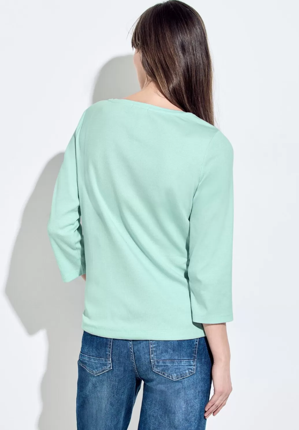 Street One Rippshirt Mit 3/4 Armel^Damen 3/4-Arm Shirts