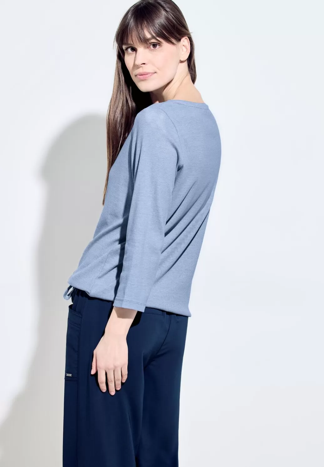 Street One Rippshirt Mit 3/4 Armel^Damen 3/4-Arm Shirts