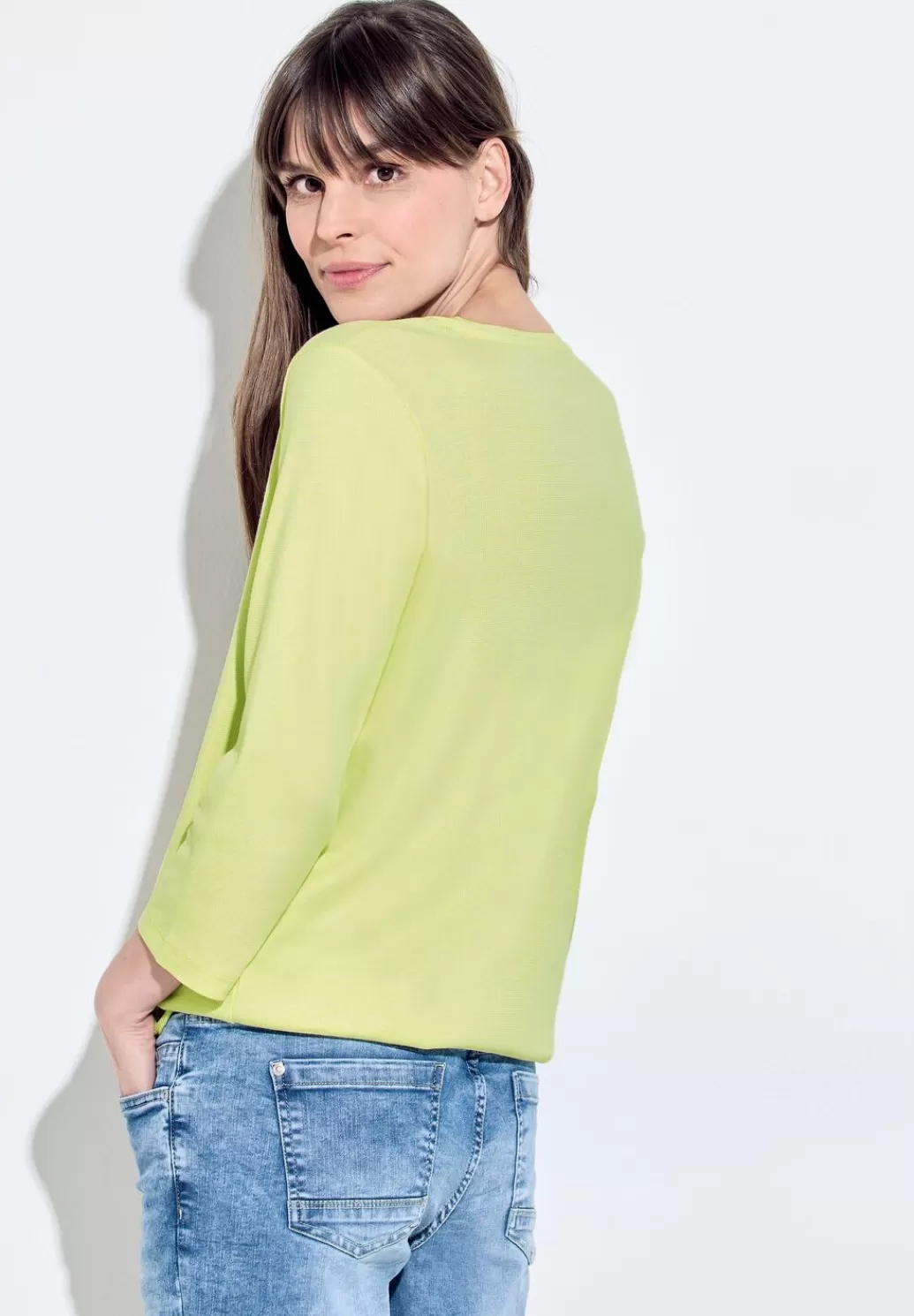 Street One Rippshirt Mit 3/4 Armel^Damen 3/4-Arm Shirts