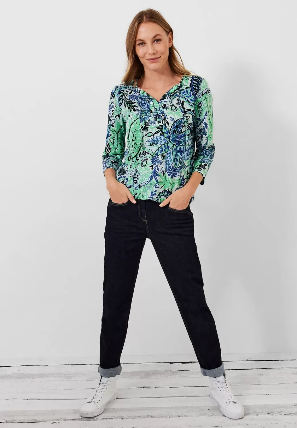 Street One Shirt Im Paisley Printmix^Damen 3/4-Arm Shirts