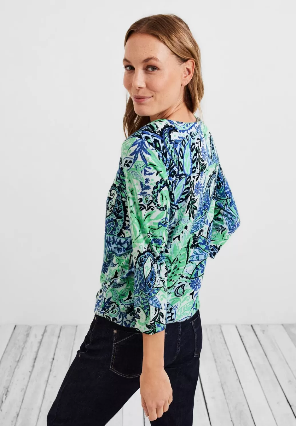 Street One Shirt Im Paisley Printmix^Damen 3/4-Arm Shirts