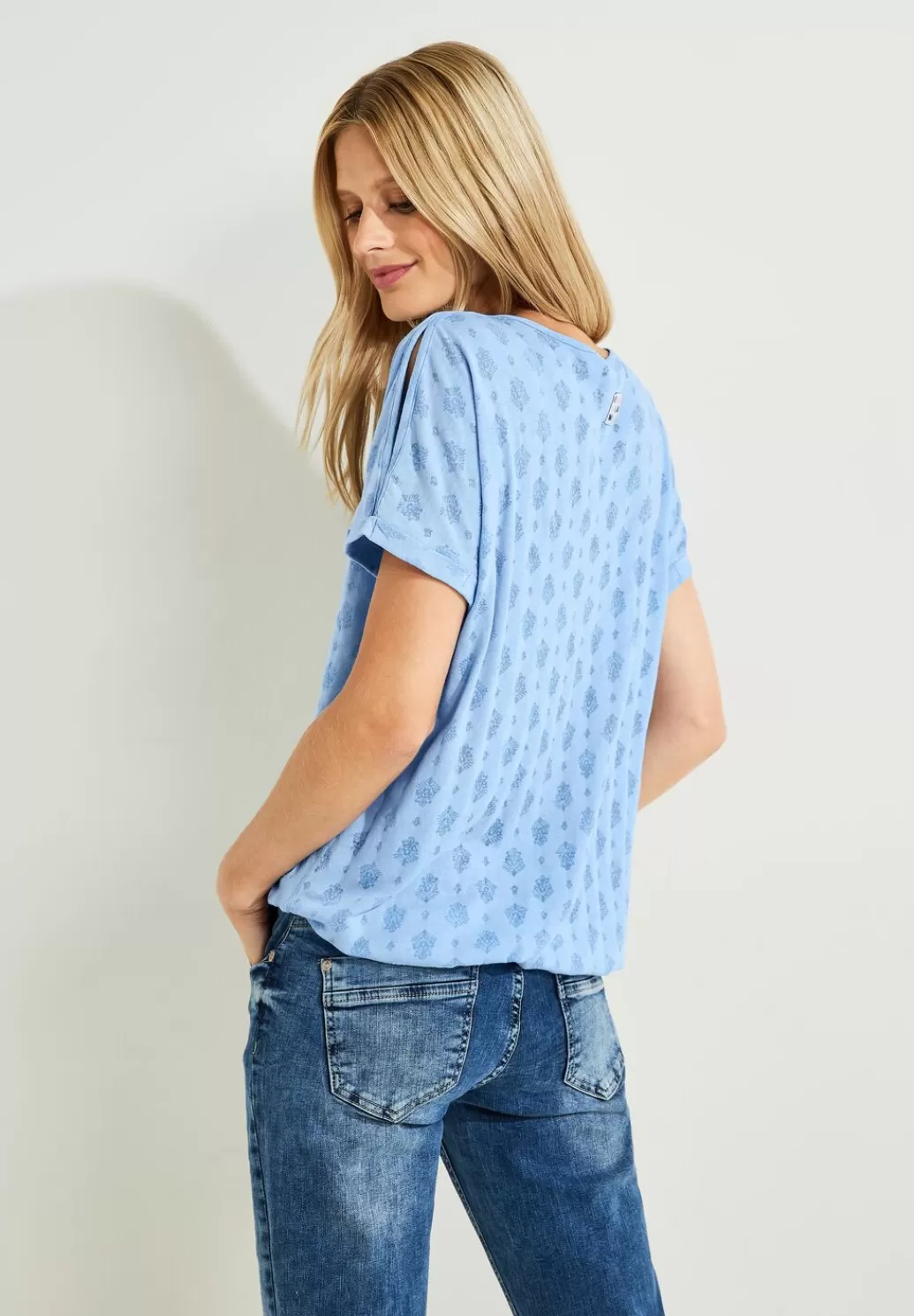 Street One Shirt Mit Burn Out Print^Damen Shirts