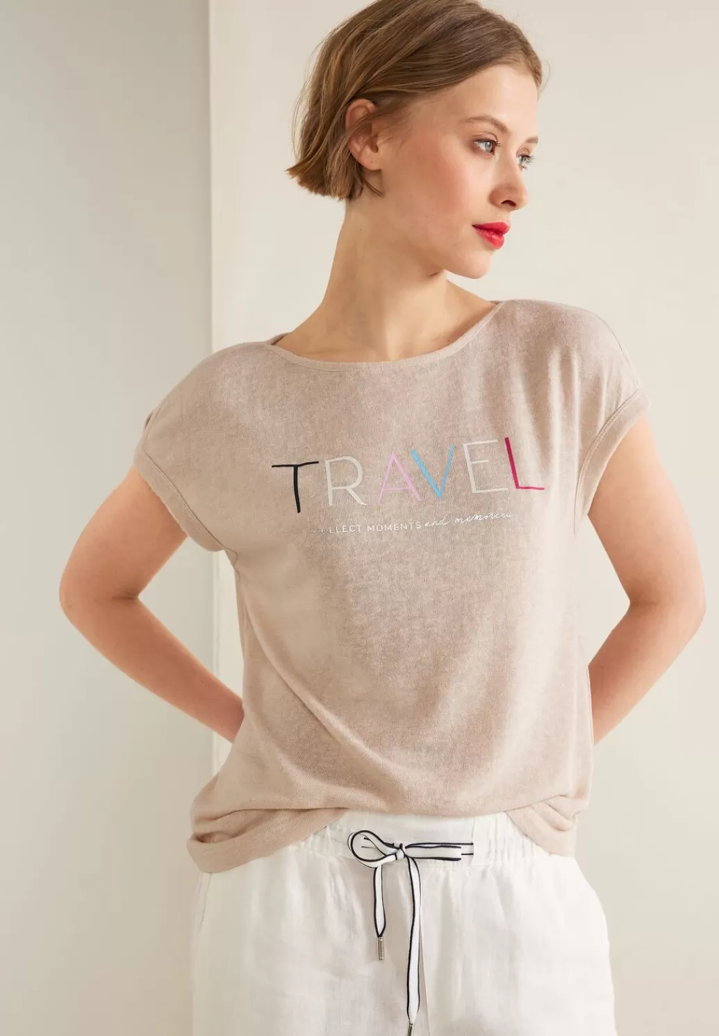 Street One Shirt Mit Cut-Outs^Damen Shirts