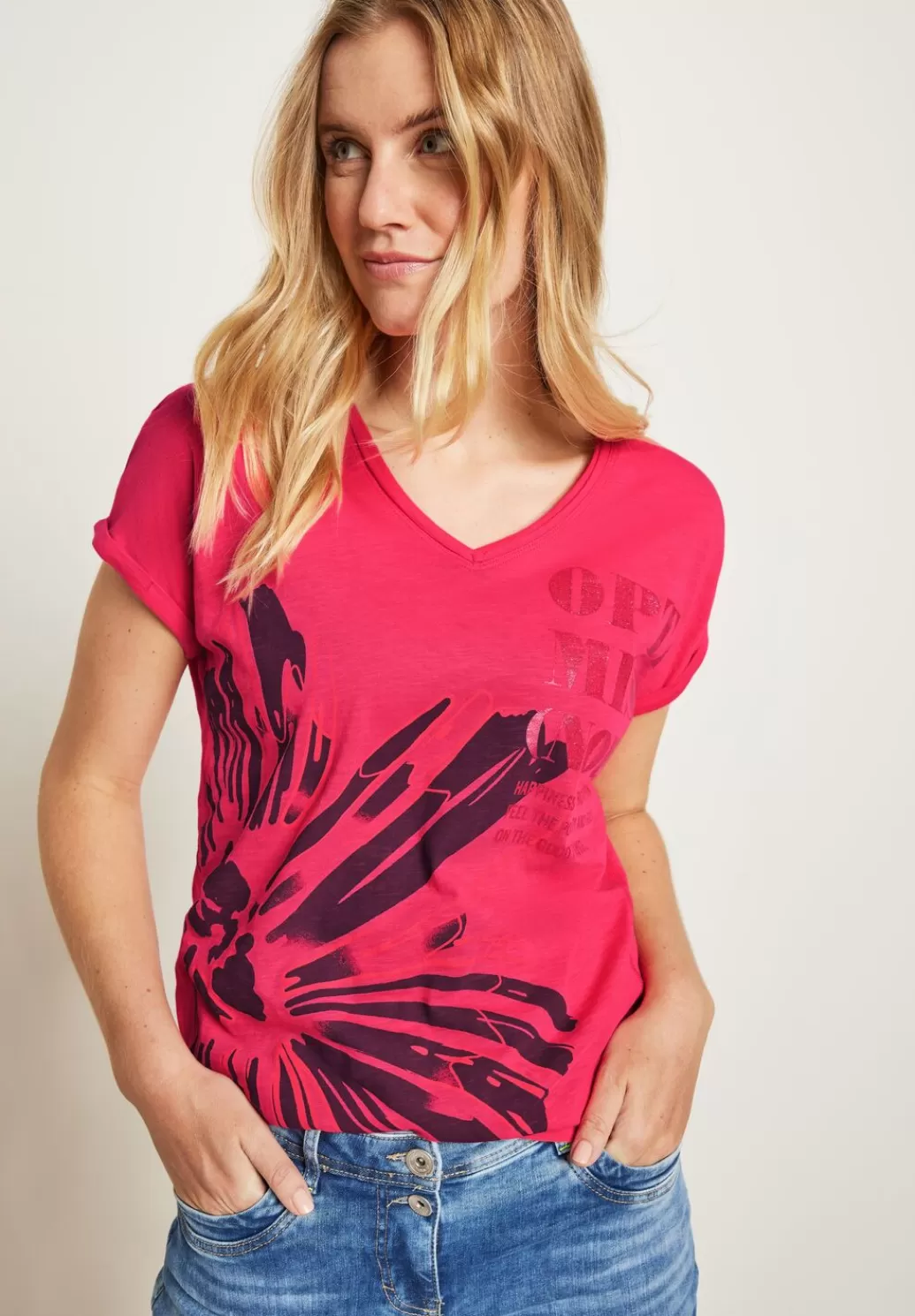 Street One Shirt Mit Frontprint^Damen Shirts