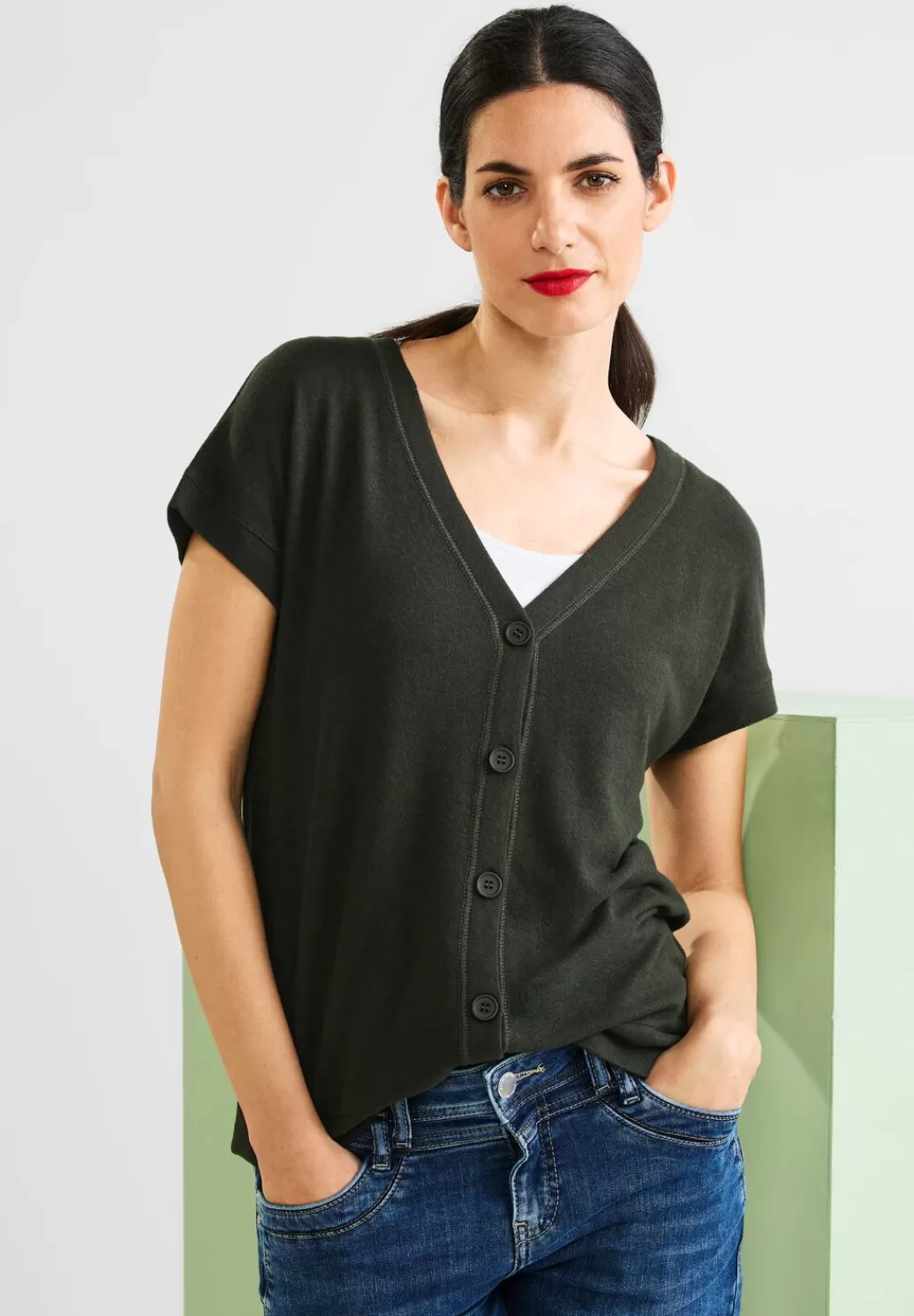 Street One Shirt Mit Knopfleiste^Damen Shirts