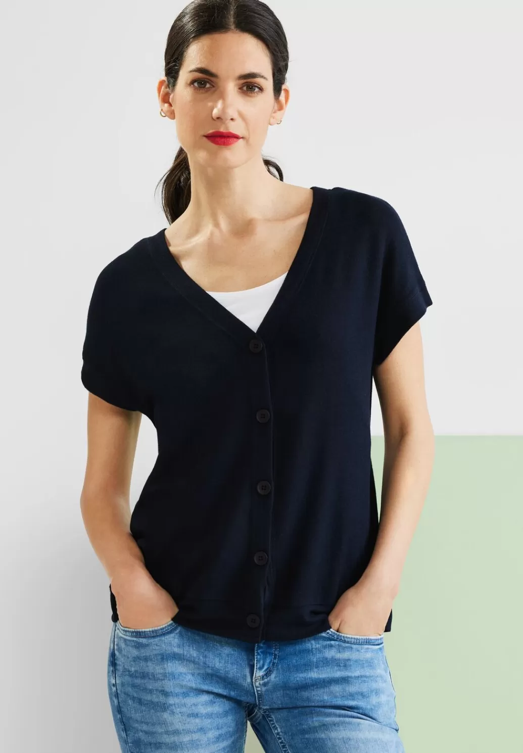 Street One Shirt Mit Knopfleiste^Damen Shirts