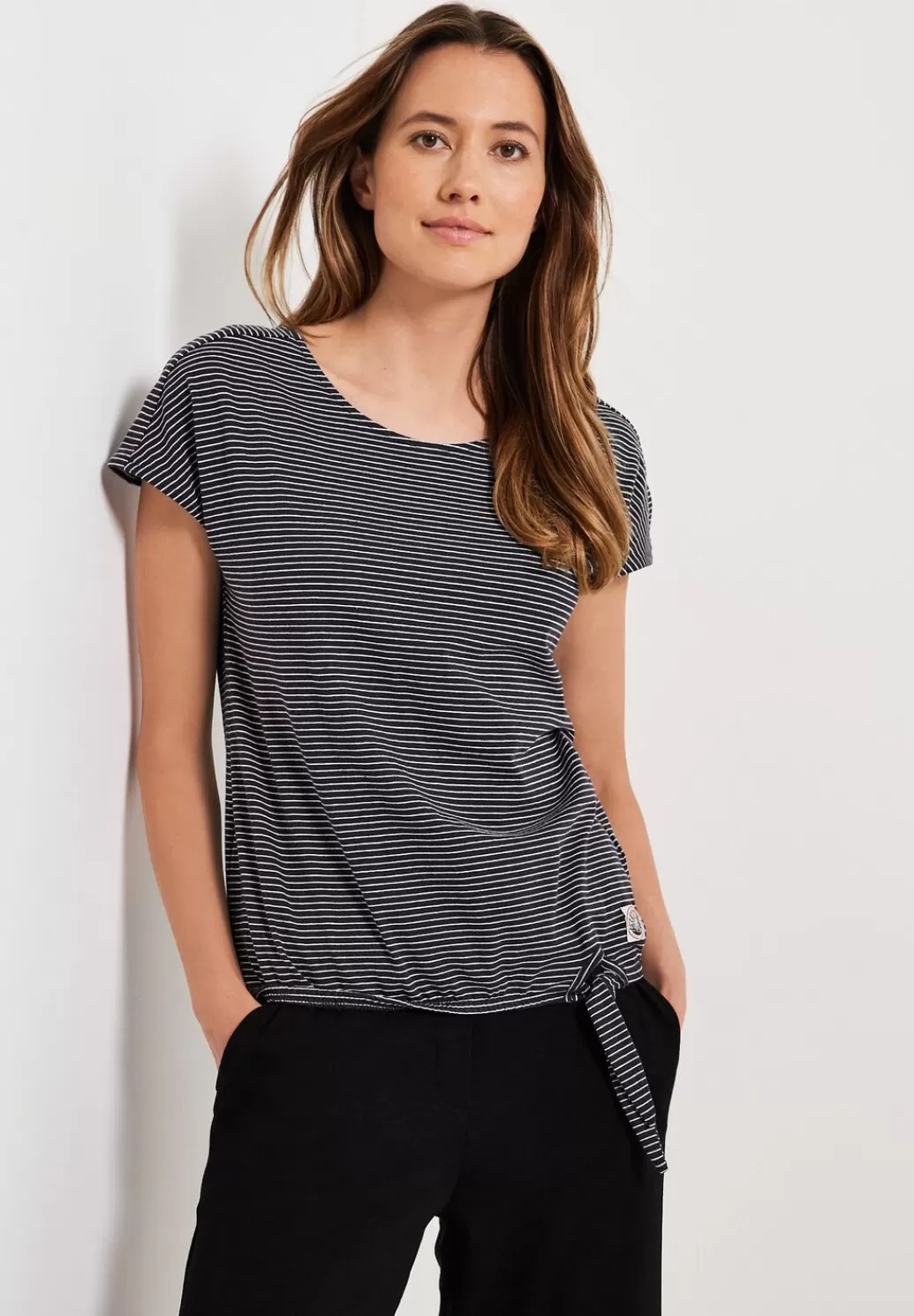 Street One Shirt Mit Knotendetail^Damen Shirts