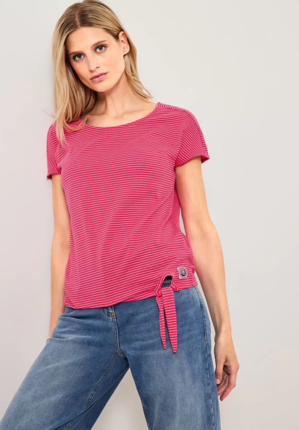 Street One Shirt Mit Knotendetail^Damen Shirts