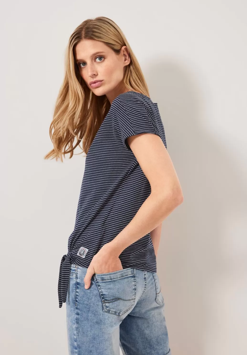 Street One Shirt Mit Knotendetail^Damen Shirts