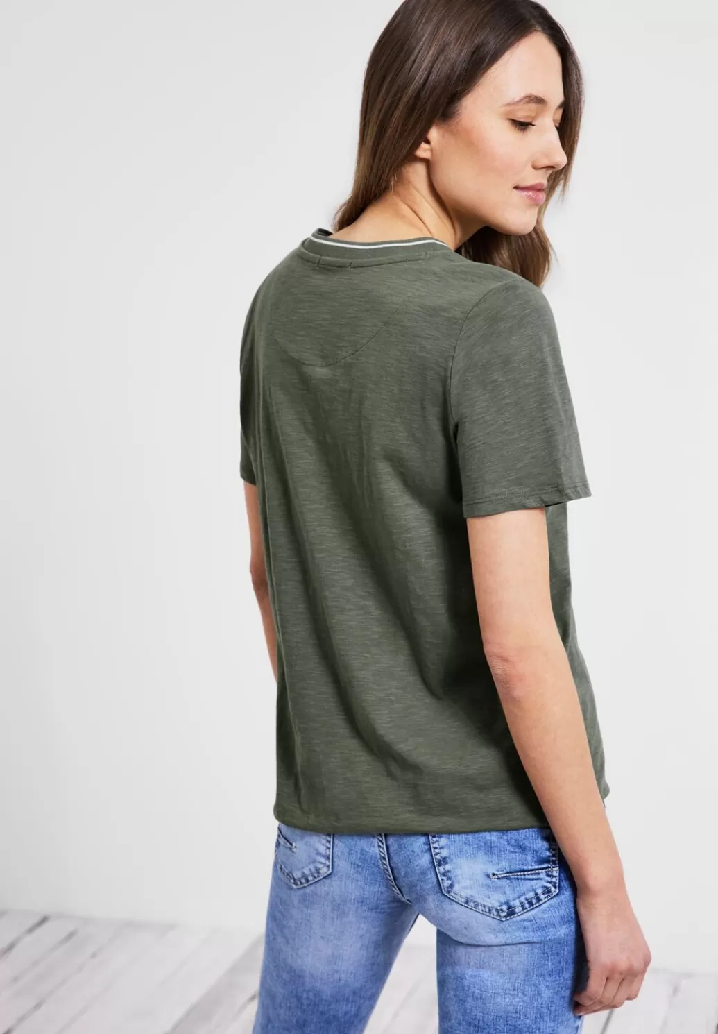 Street One Shirt Mit Kurzer Knopfleiste^Damen Shirts