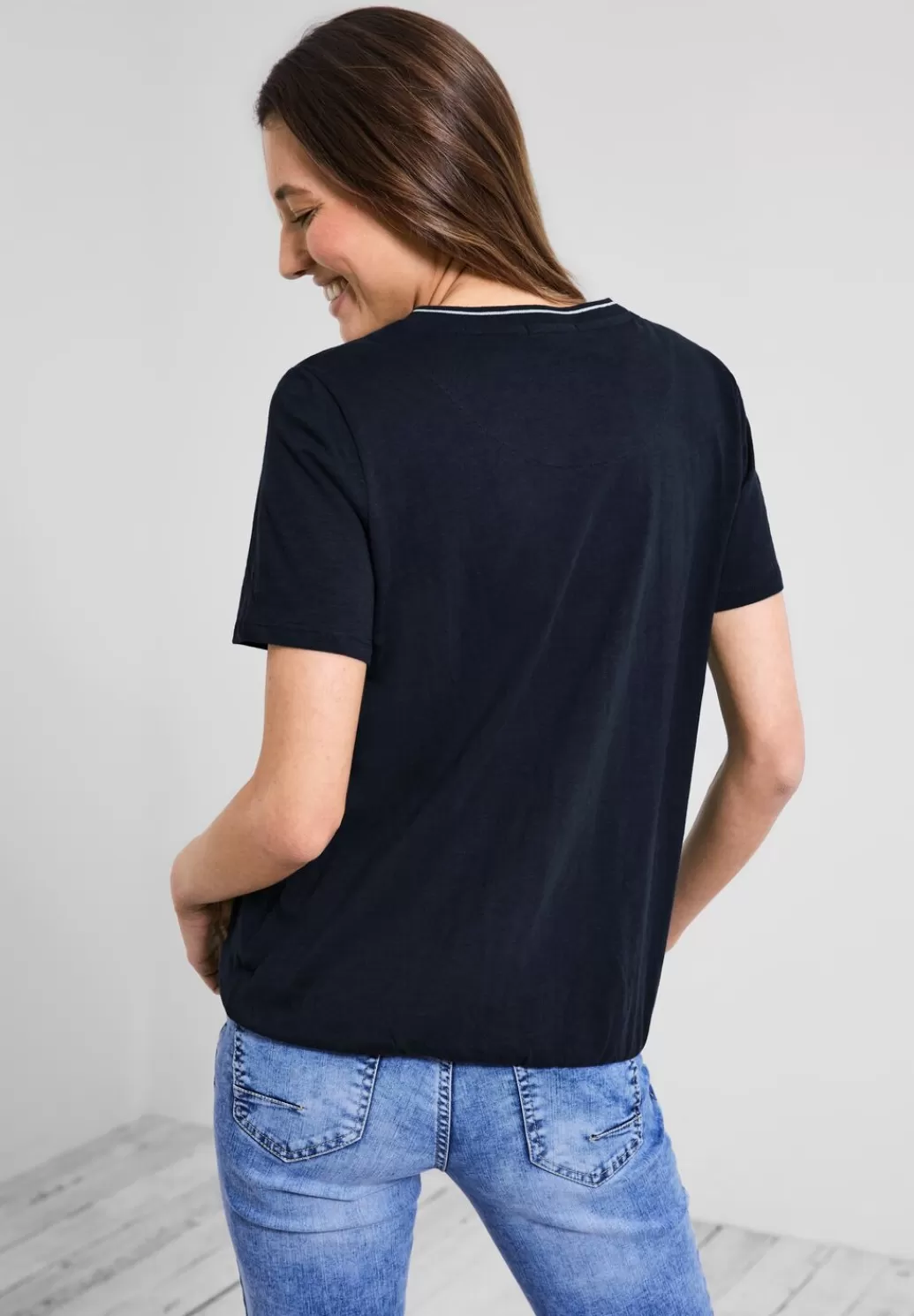 Street One Shirt Mit Kurzer Knopfleiste^Damen Shirts