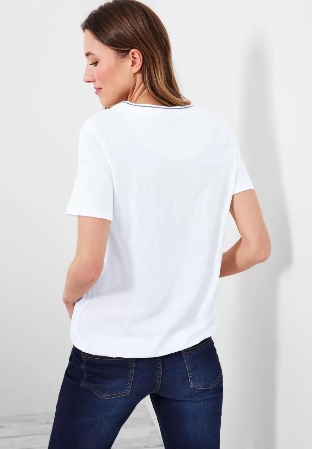 Street One Shirt Mit Kurzer Knopfleiste^Damen Shirts