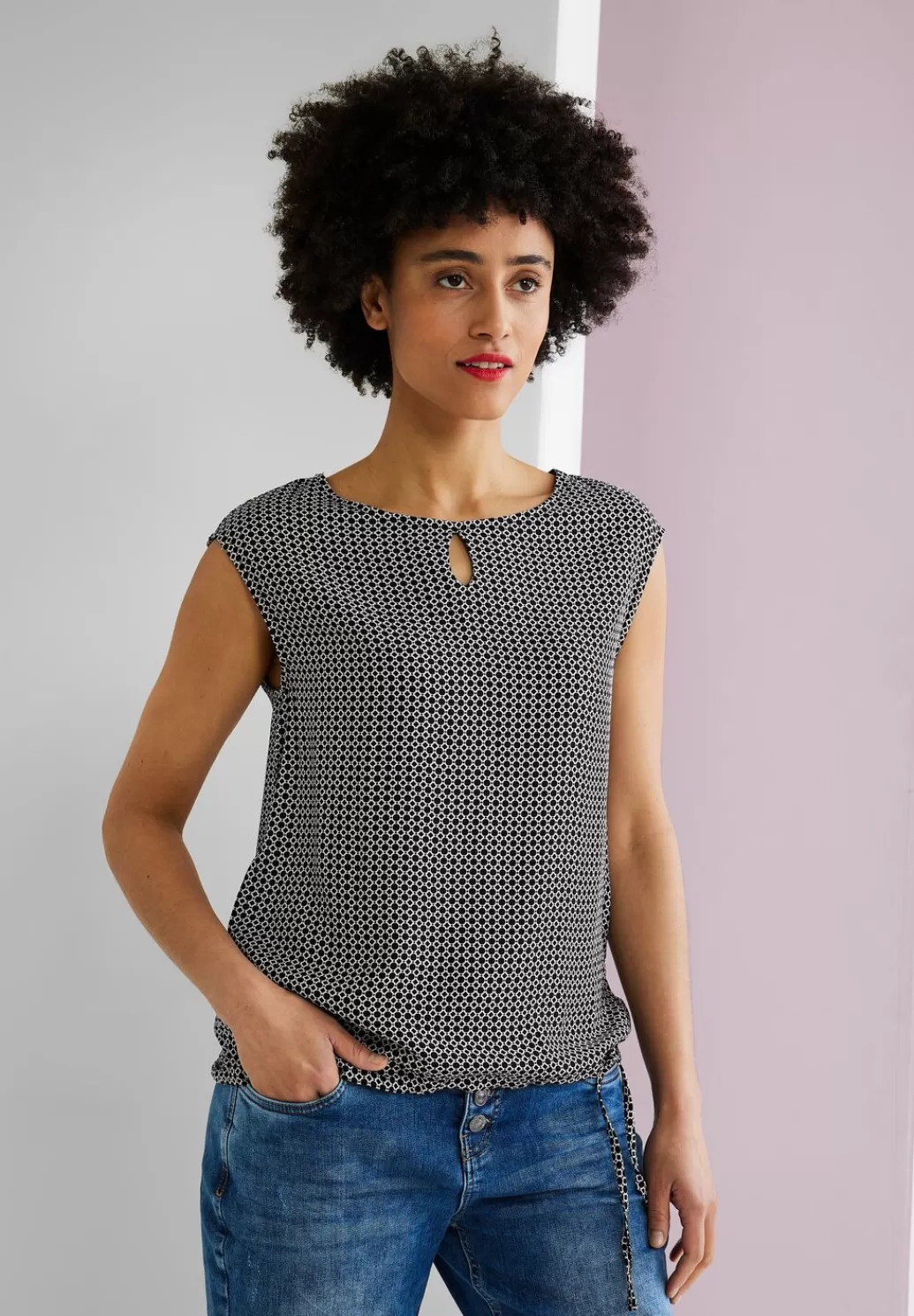 Street One Shirt Mit Minimalmuster^Damen Shirts