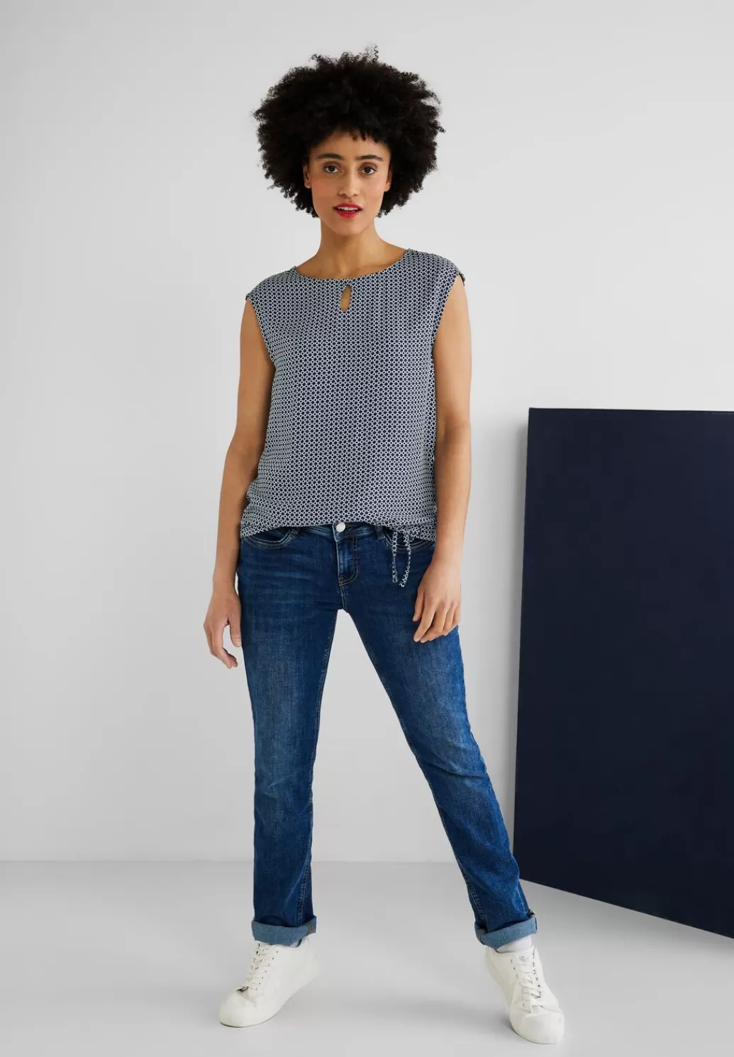 Street One Shirt Mit Minimalmuster^Damen Shirts