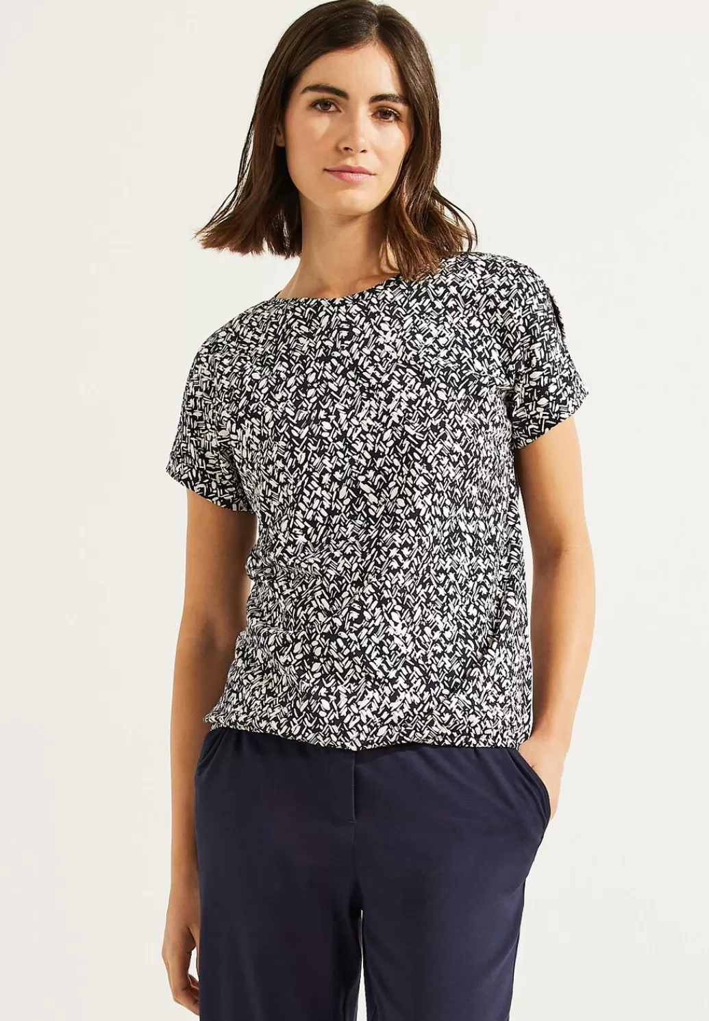 Street One Shirt Mit Minimalmuster^Damen Shirts