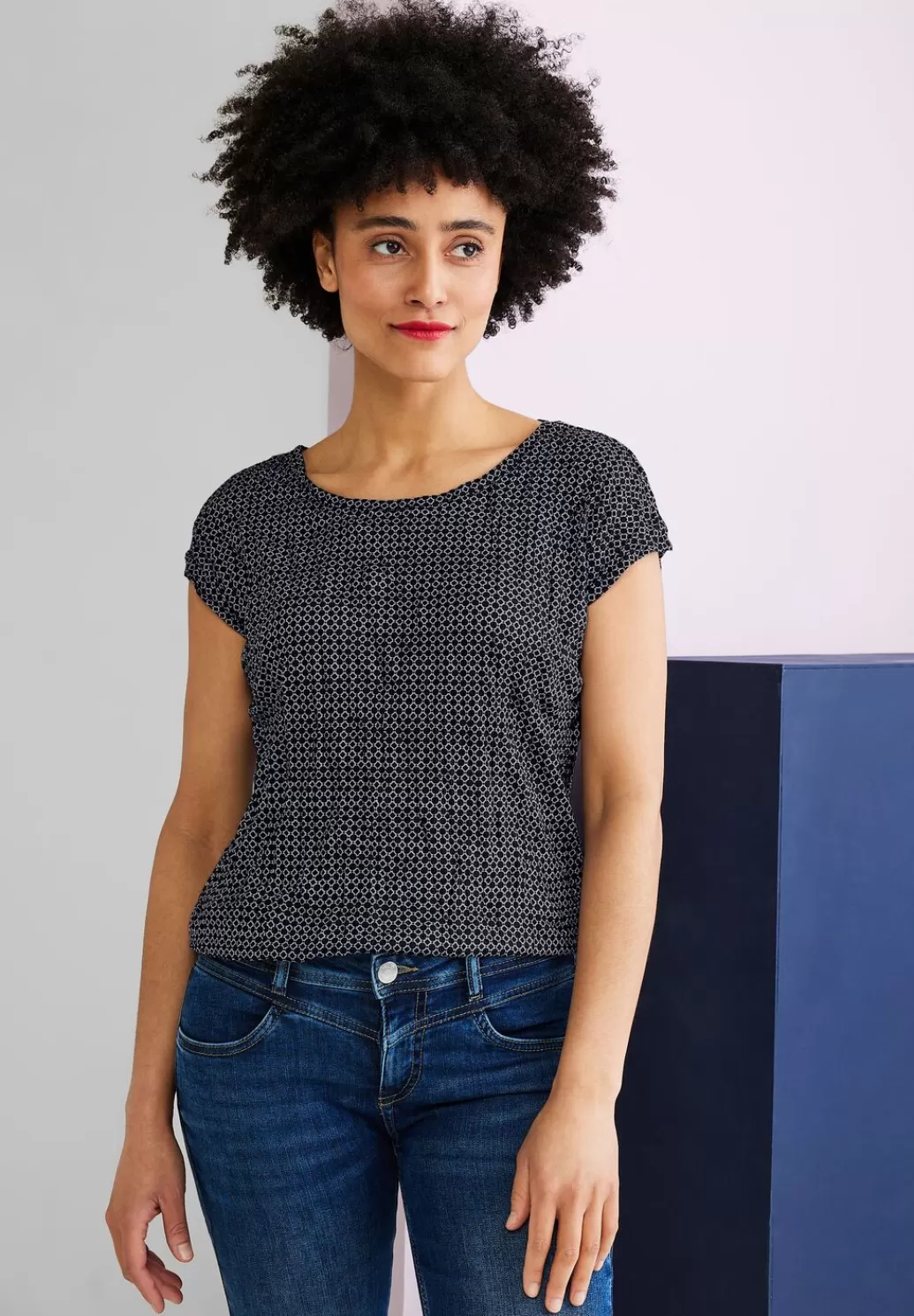 Street One Shirt Mit Minimalprint^Damen Shirts