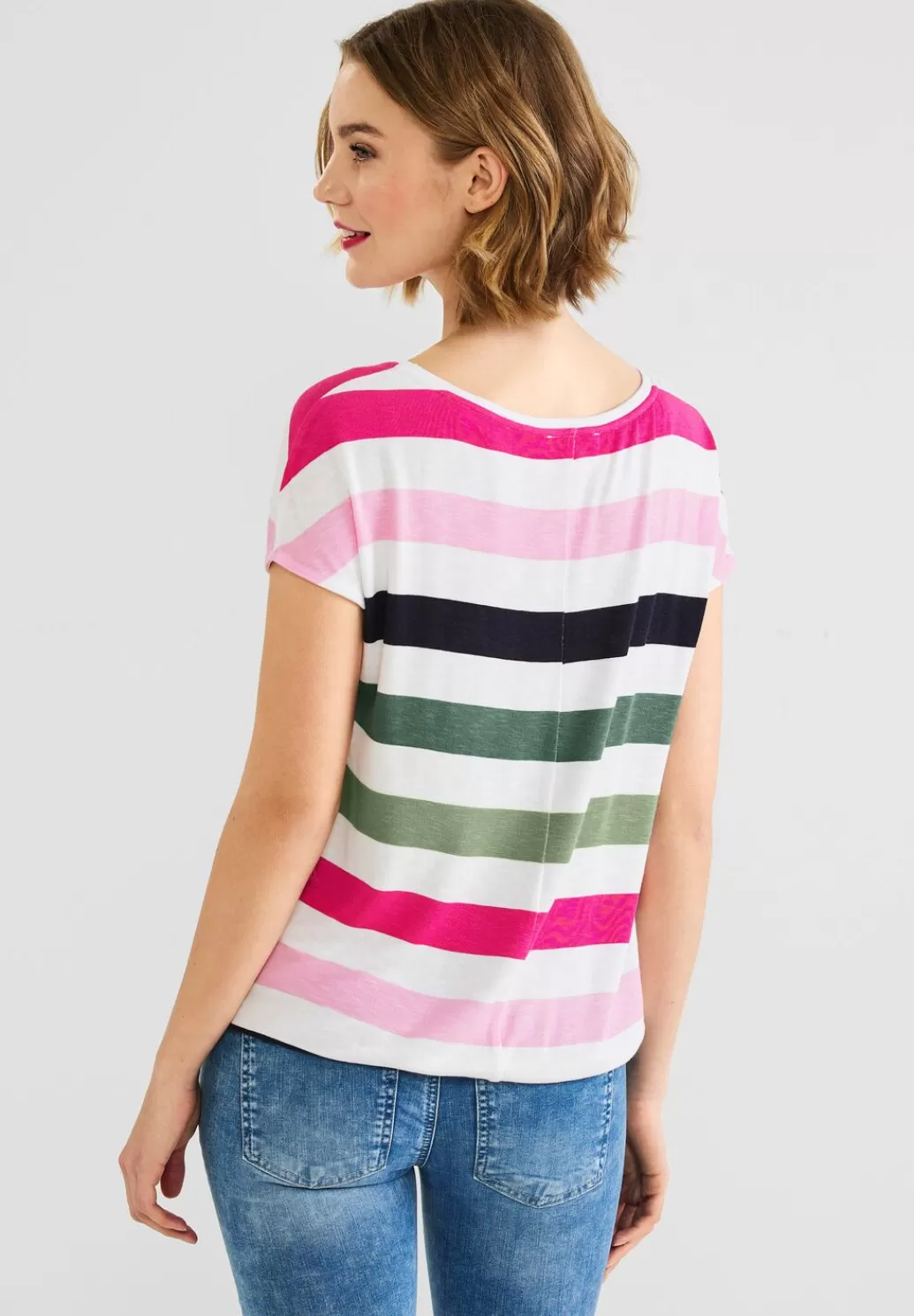 Street One Shirt Mit Multicolorstreifen^Damen Shirts