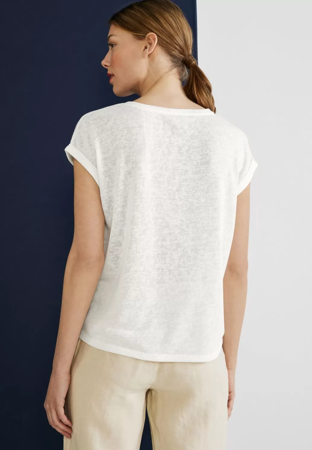 Street One Shirt Mit Partprint^Damen Shirts